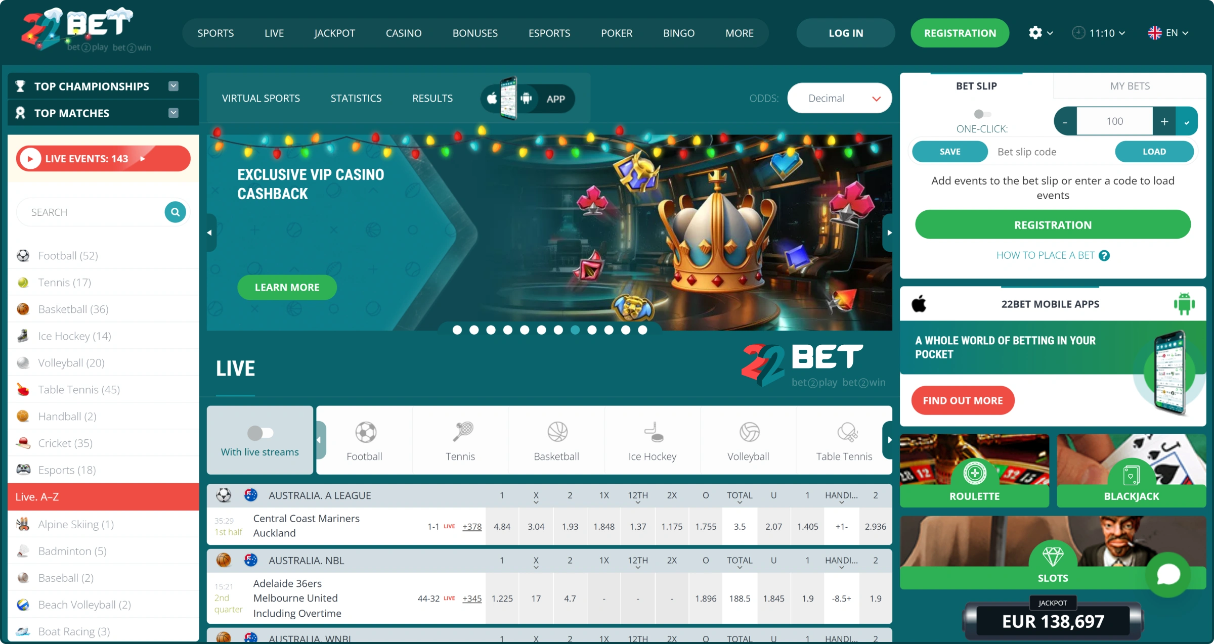 22Bet Kampagner 22Bet Kampagner